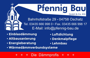 Pfennig-Bau GmbH & Co. KG - Einblasdämmung